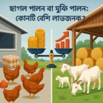 ছাগল পালন নাকি মুরগি পালন কোনটি বেশি লাভজনক